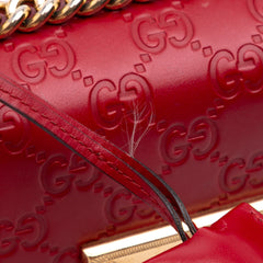 Small Guccissima Padlock Crossbody