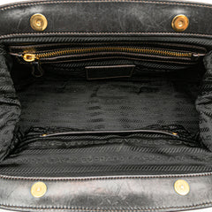 Velvet Logo Frame Shoulder Bag