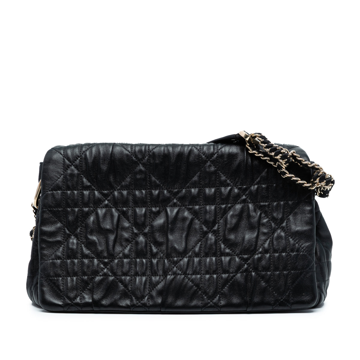 Lambskin Cannage Gaufre Delices Flap