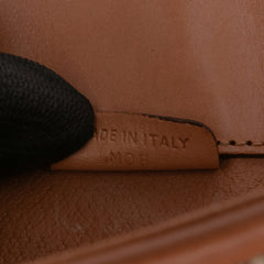 Macadam Coated Canvas Clutch