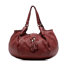 Leather Marrakech Hobo Bag