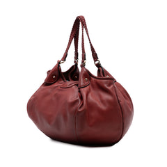 Leather Marrakech Hobo Bag