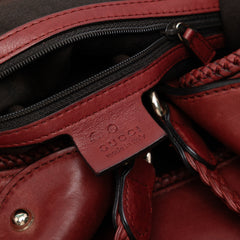 Leather Marrakech Hobo Bag