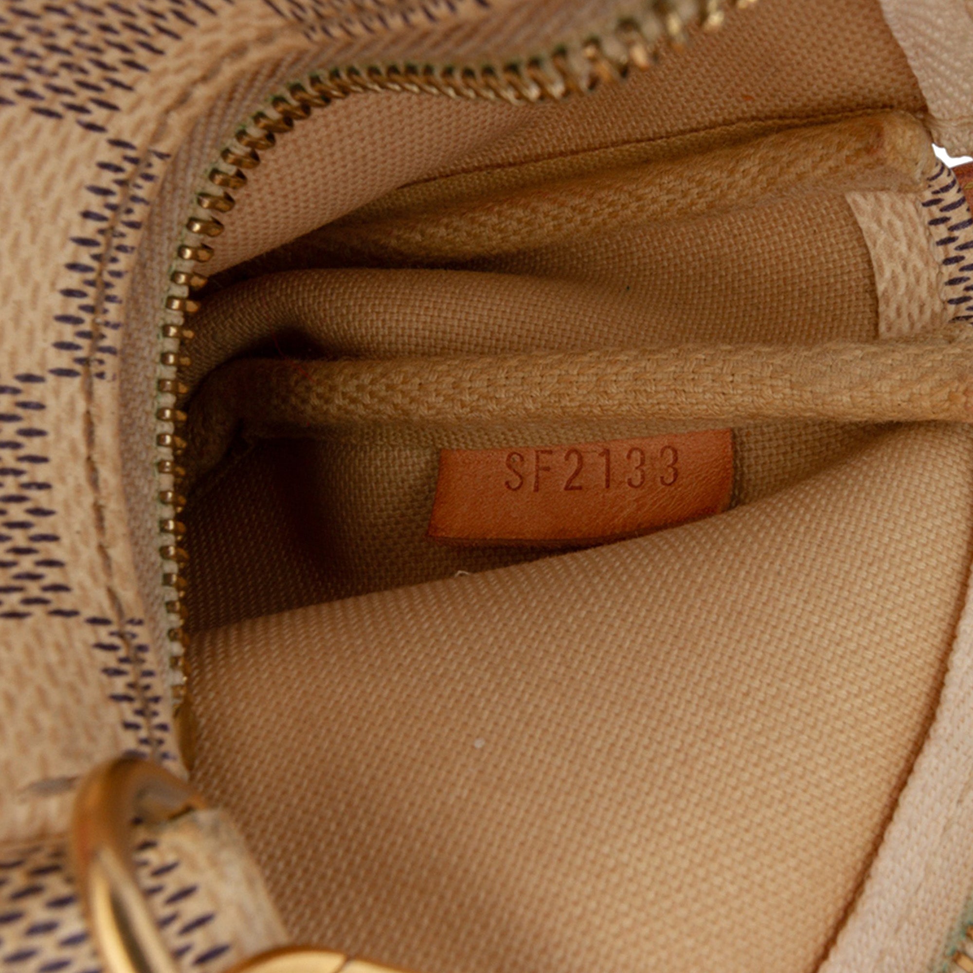 Damier Azur Mini Pochette Accessoires