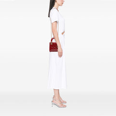 Mini Patent Cannage Lady Dior