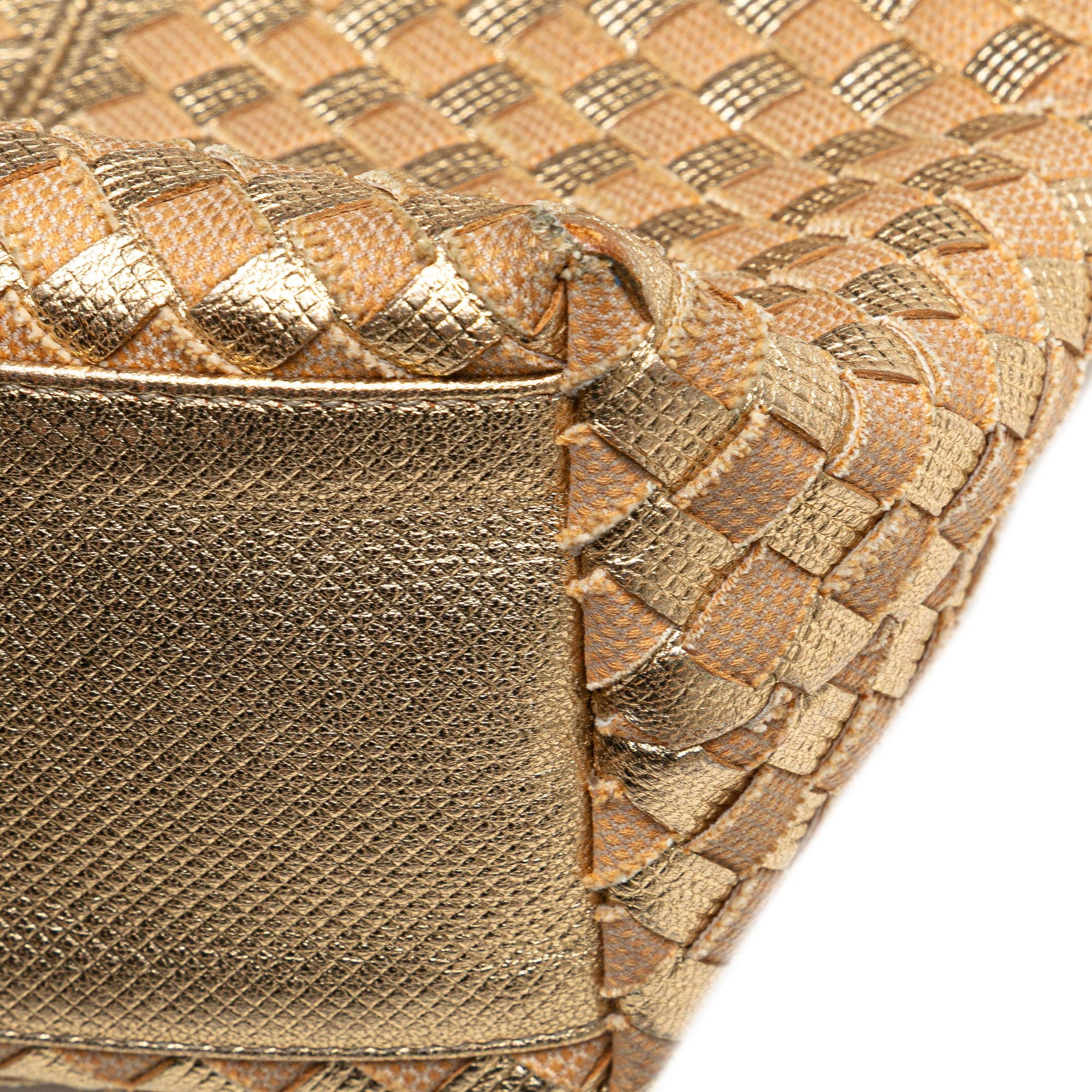 Calfskin Intrecciato Grommet Handbag