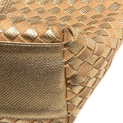 Calfskin Intrecciato Grommet Handbag