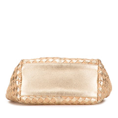 Calfskin Intrecciato Grommet Handbag