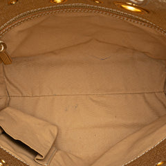 Calfskin Intrecciato Grommet Handbag