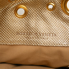 Calfskin Intrecciato Grommet Handbag