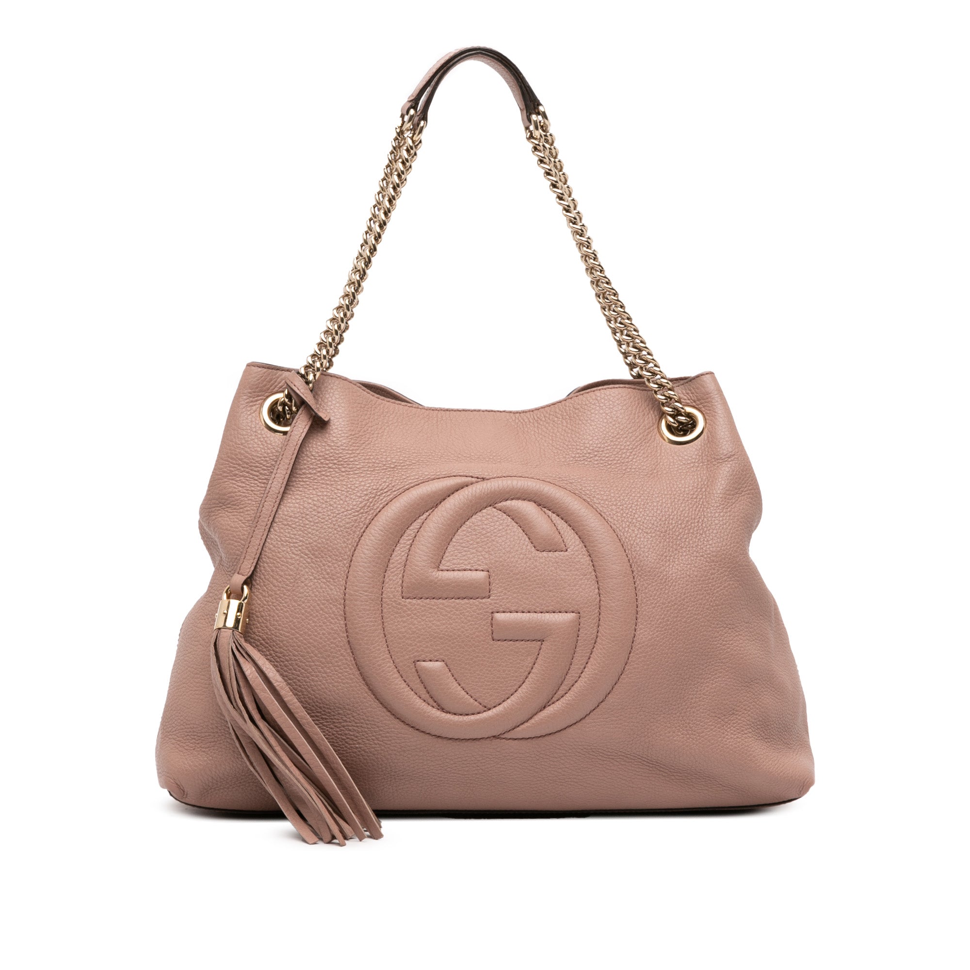 Medium Leather Soho Chain Tote
