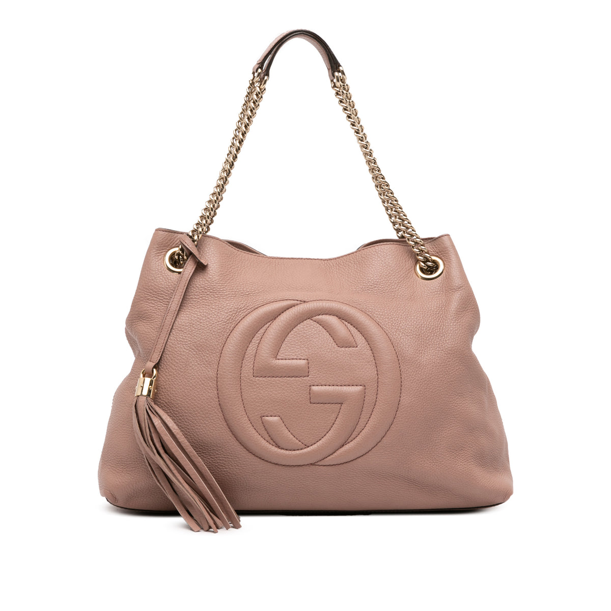 Medium Leather Soho Chain Tote