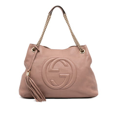 Medium Leather Soho Chain Tote