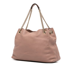 Medium Leather Soho Chain Tote