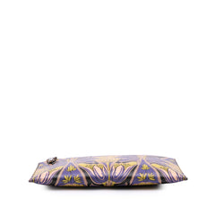 Saffiano Stampa Floral Clutch
