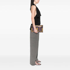 Saffiano Stampa Floral Clutch