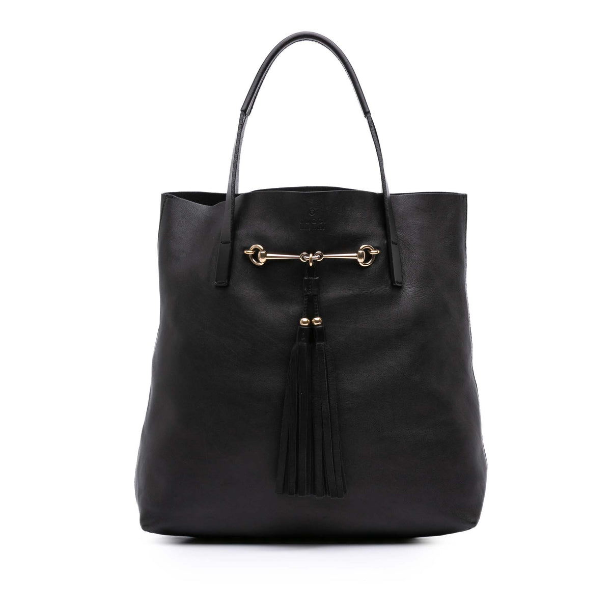 Leather Horsebit Park Avenue Tote