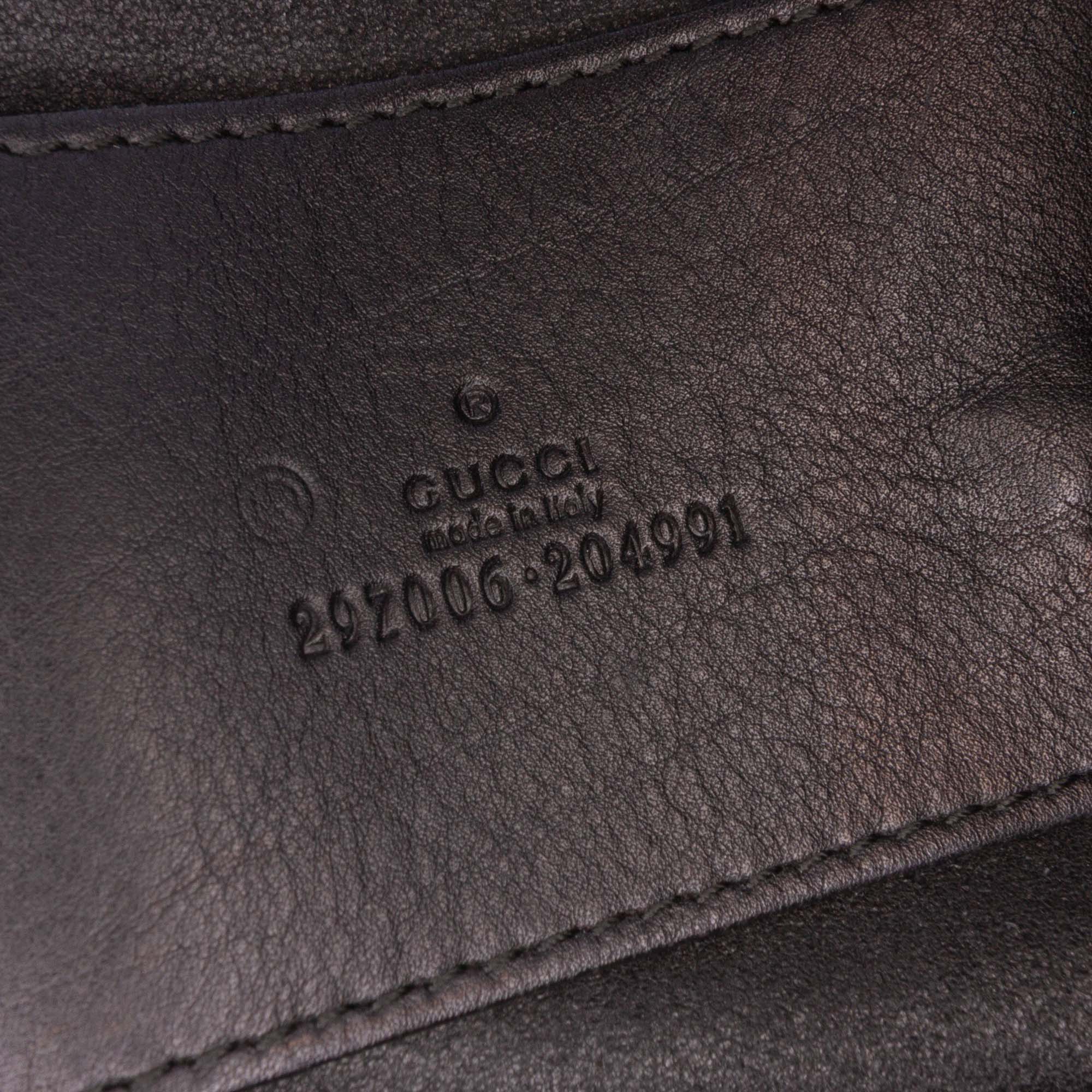 Leather Horsebit Park Avenue Tote