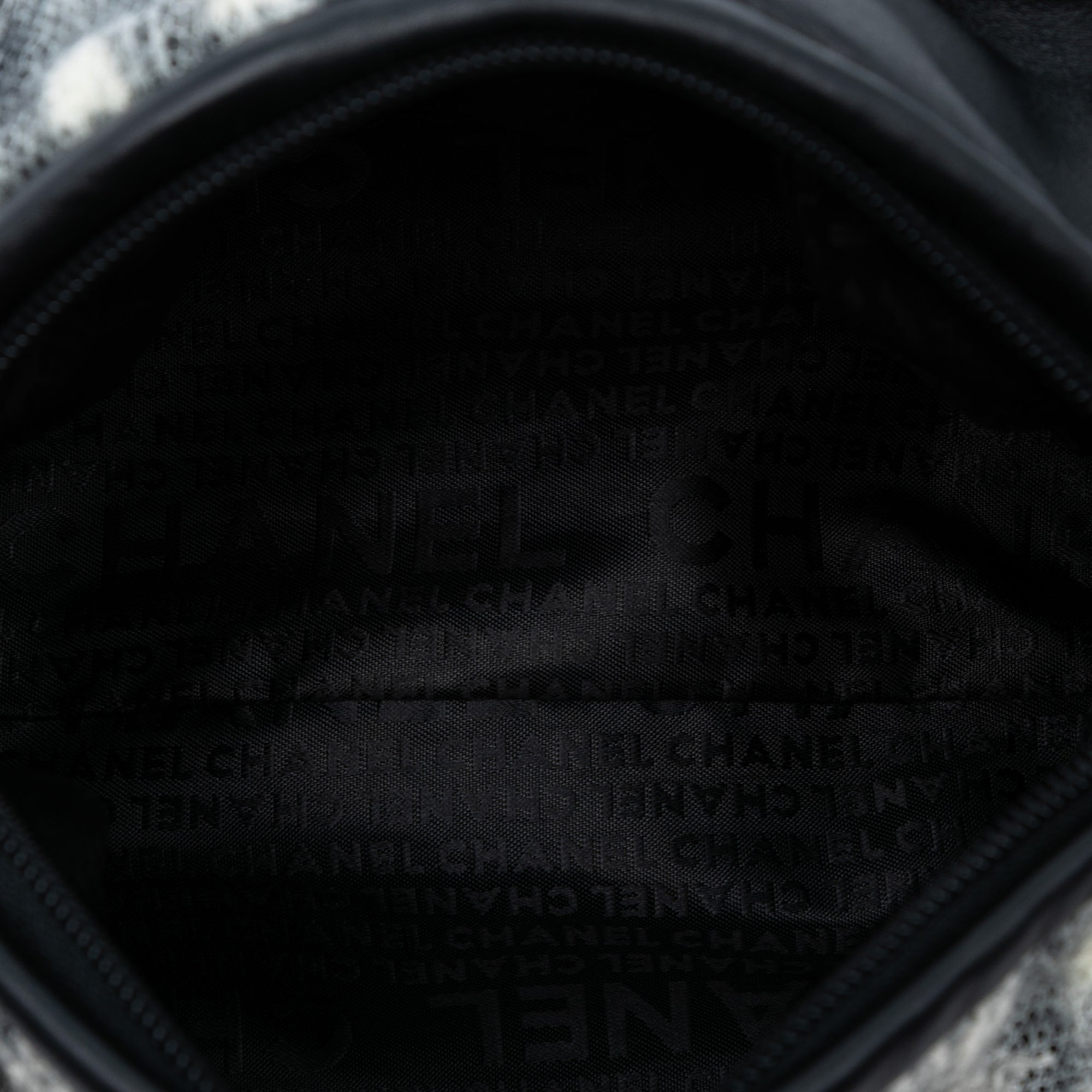 Tweed Camellia Chain Flap Shoulder Bag