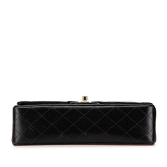 Medium Classic Lambskin Double Flap