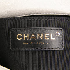 Mini Quilted Lambskin Side Note Flap