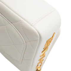 Mini Quilted Lambskin Side Note Flap