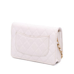Quilted Caviar Coco Casino Wallet on Chain
