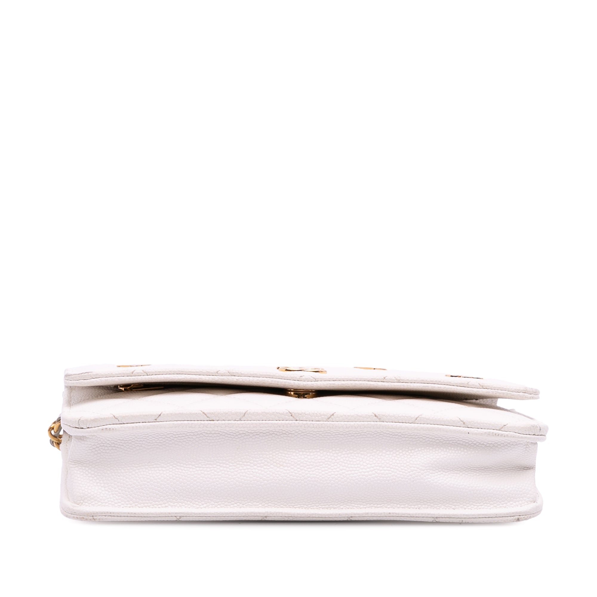 Quilted Caviar Coco Casino Wallet on Chain
