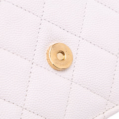 Quilted Caviar Coco Casino Wallet on Chain