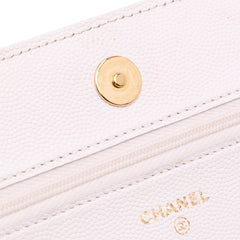Quilted Caviar Coco Casino Wallet on Chain