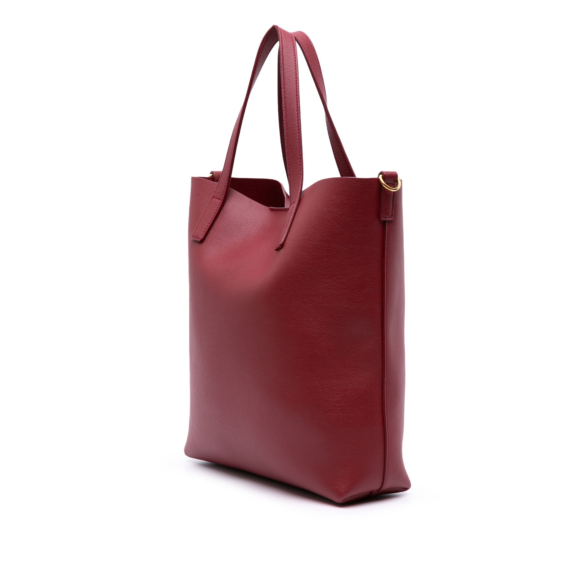 Toy Leather North South Shopping Tote