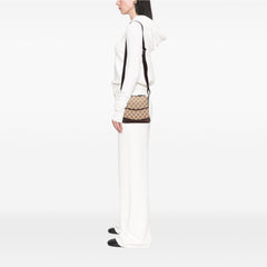 Small GG Canvas Perforated Crossbody