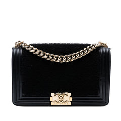 Old Medium Shearling Boy Flap