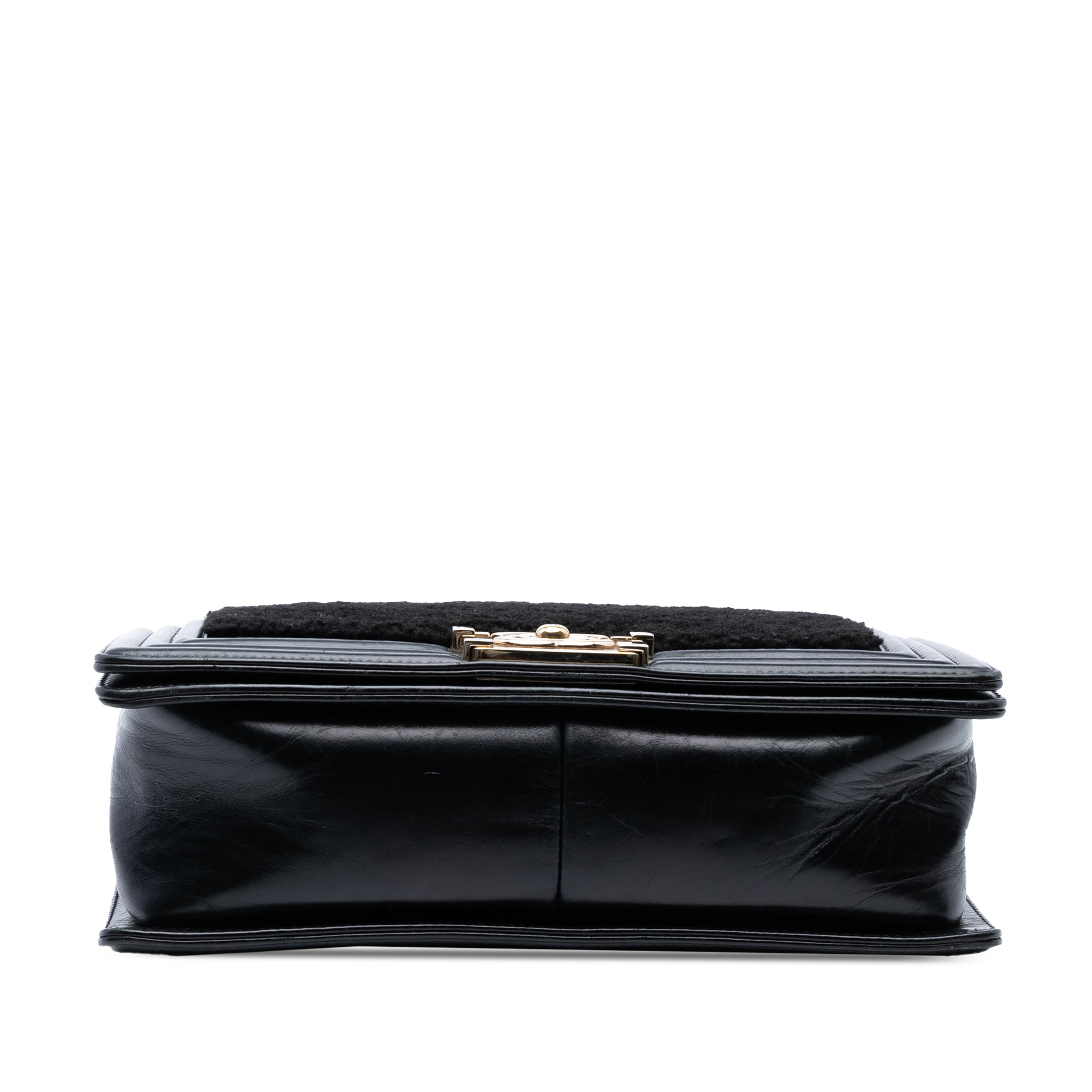 Old Medium Shearling Boy Flap