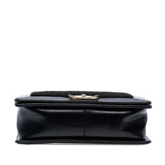 Old Medium Shearling Boy Flap