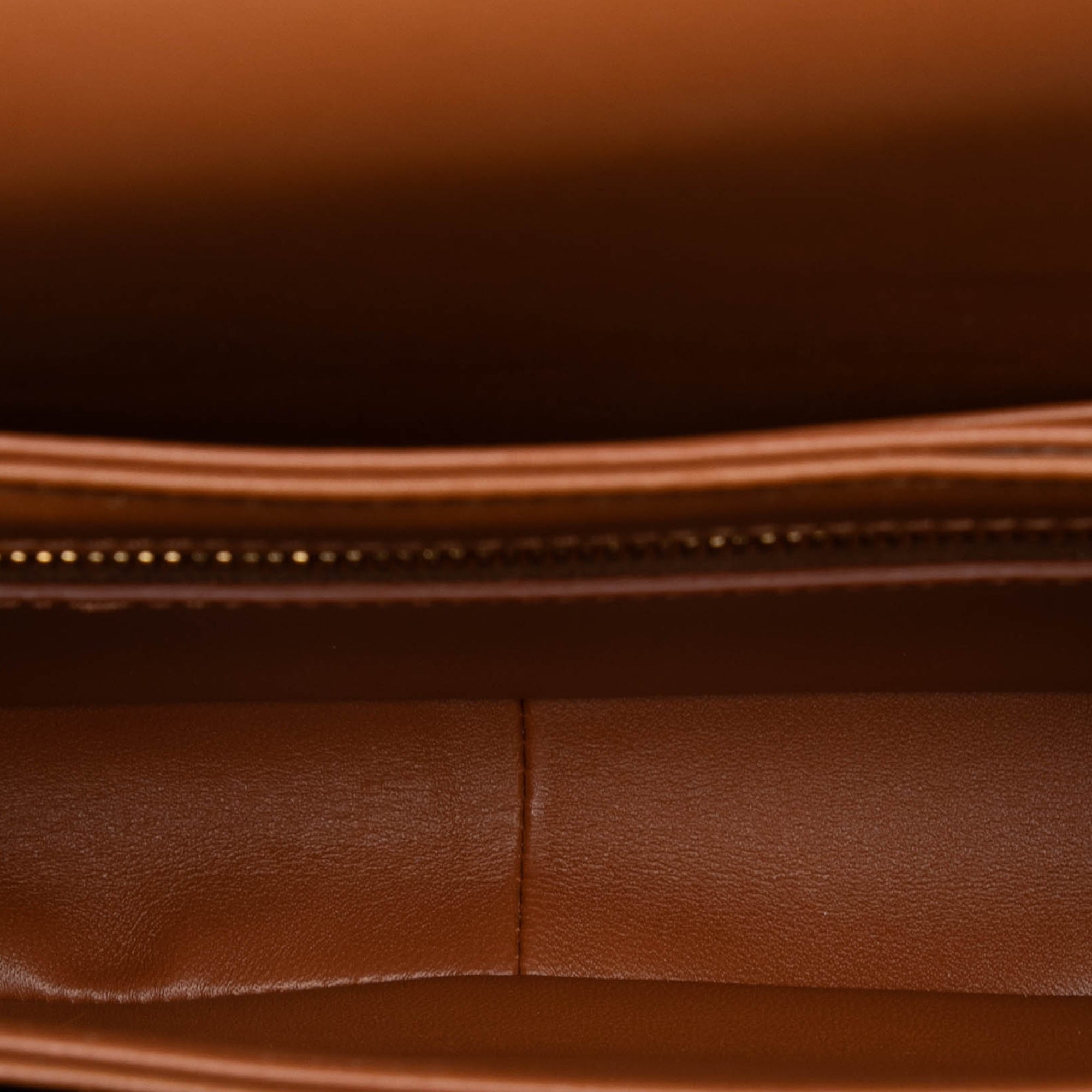 Teen Canvas and Calfskin Triomphe Crossbody