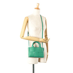 Candy Lambskin Intreccio Arco Tote