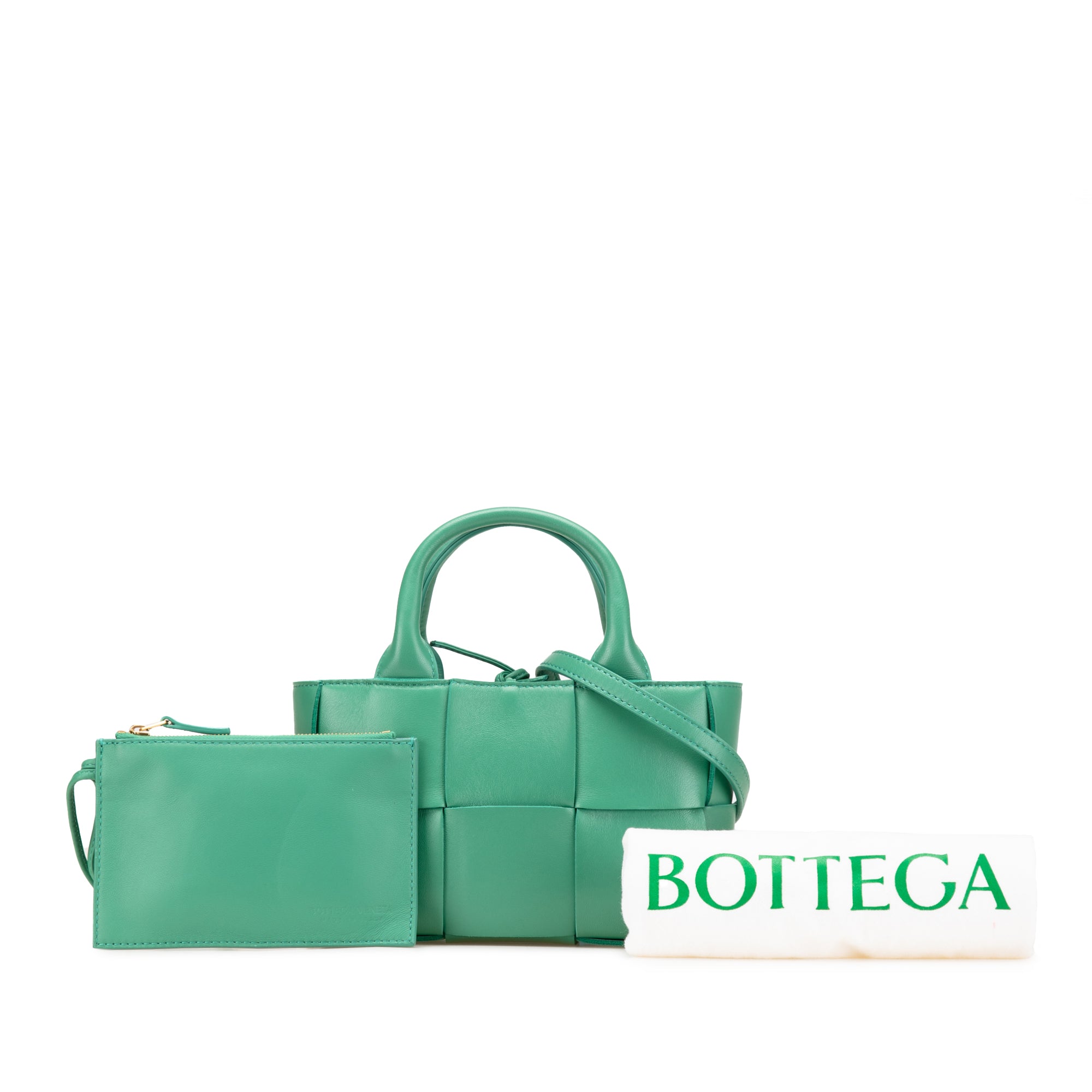 Candy Lambskin Intreccio Arco Tote