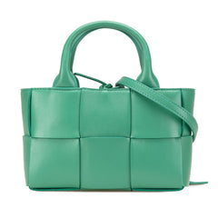 Candy Lambskin Intreccio Arco Tote