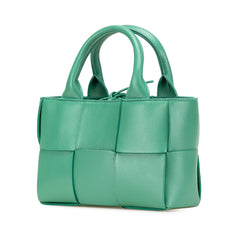 Candy Lambskin Intreccio Arco Tote