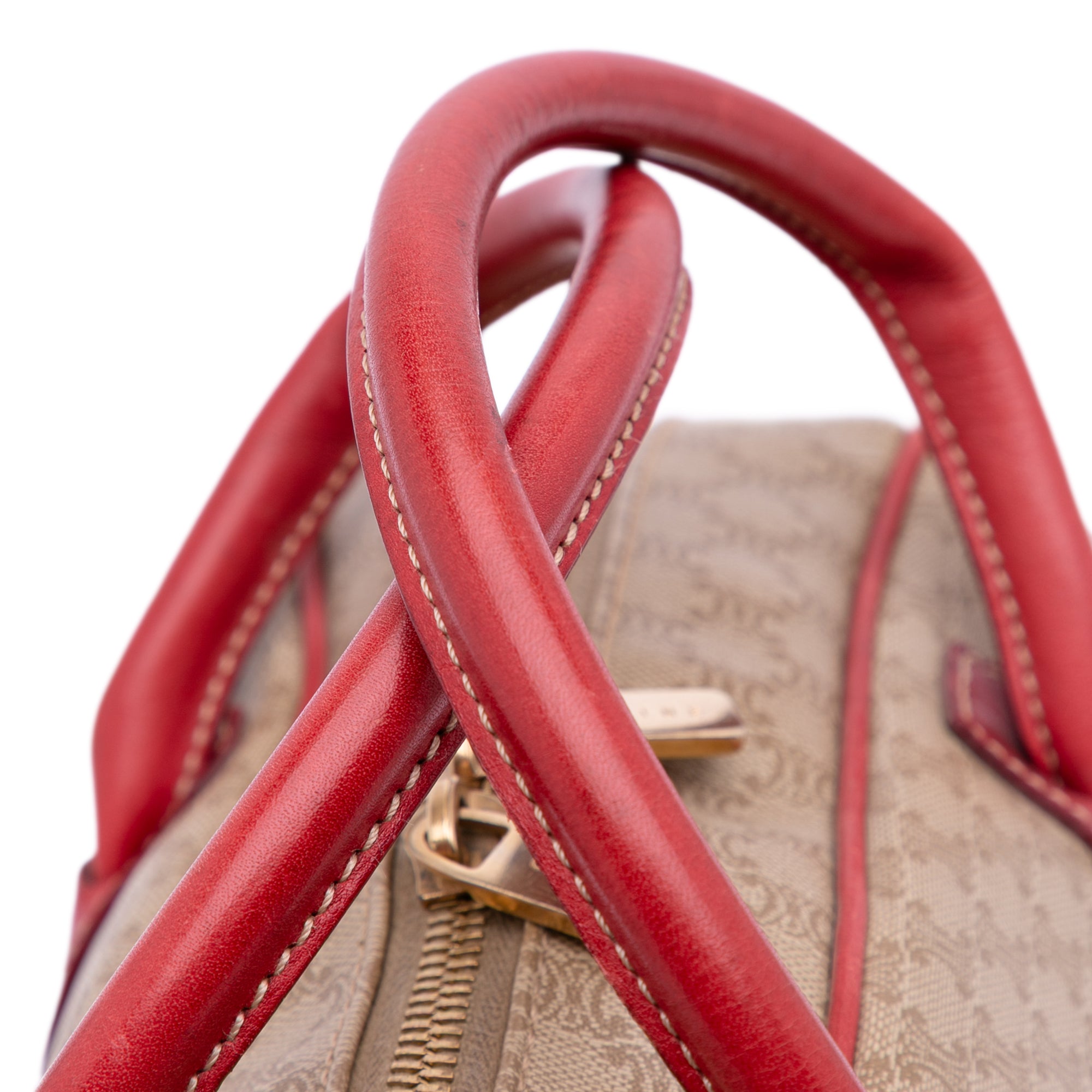 Macadam Coated Canvas Handbag
