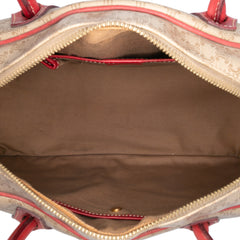 Macadam Coated Canvas Handbag