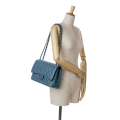 Jumbo Classic Lambskin Double Flap