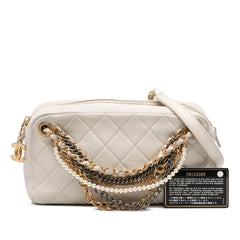Quilted Lambskin All About Chains Camera Bag