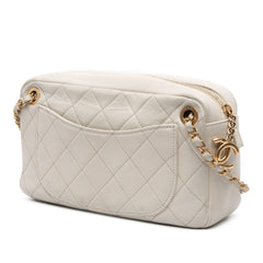Quilted Lambskin All About Chains Camera Bag
