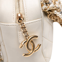 Quilted Lambskin All About Chains Camera Bag