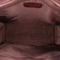 CC Caviar Chain Turn Lock Tote