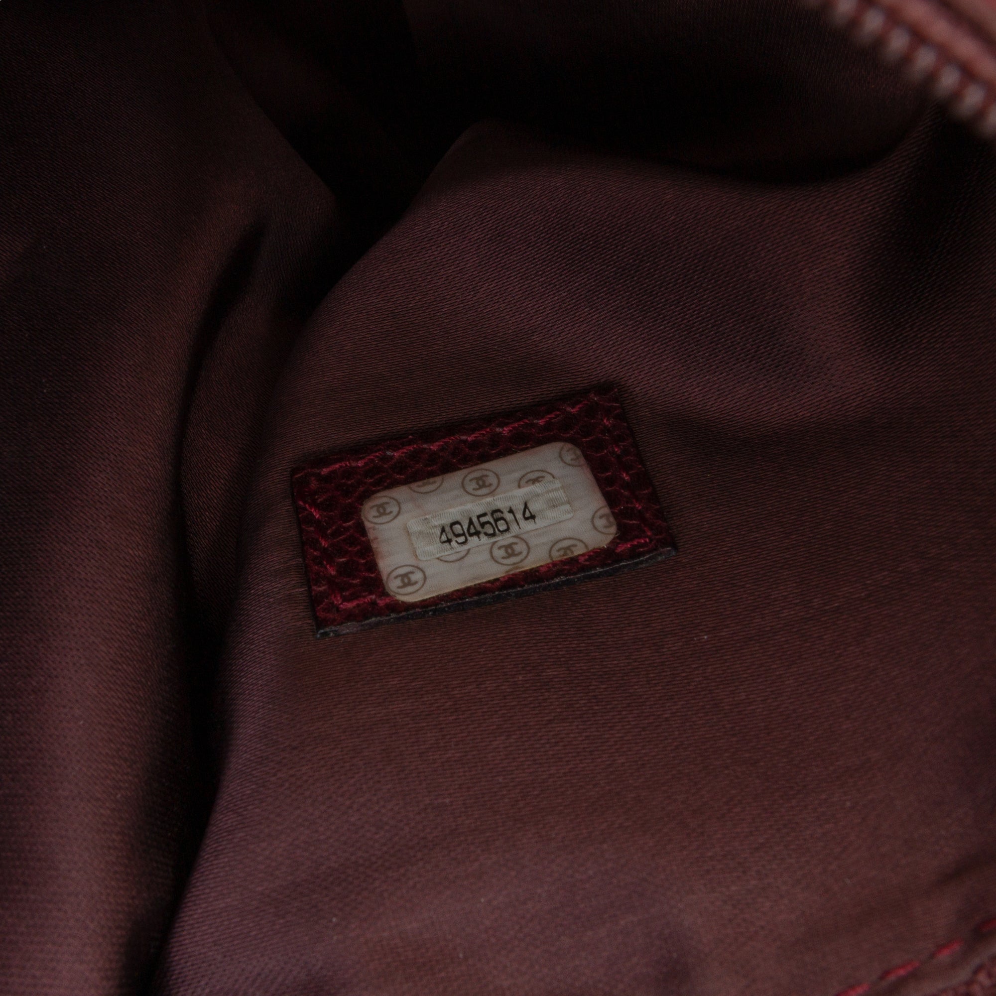 CC Caviar Chain Turn Lock Tote