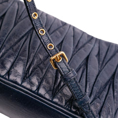 Nappa Matelasse Double Zip Crossbody