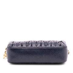 Nappa Matelasse Double Zip Crossbody